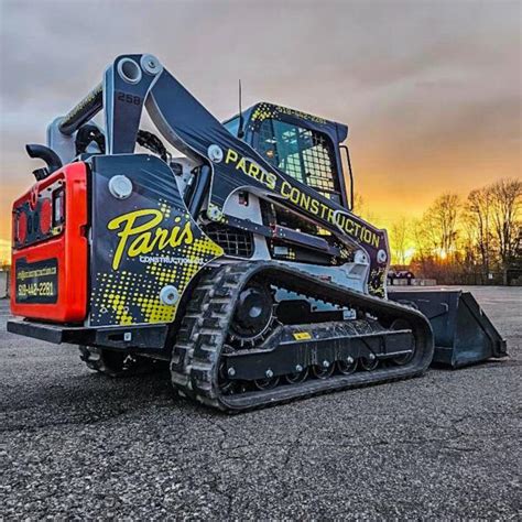 custom painted skid steer|Dirty Graphix.